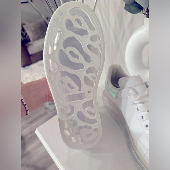 Brand new Alexander McQueen shoes white with clear sole - Picture 4 of 6